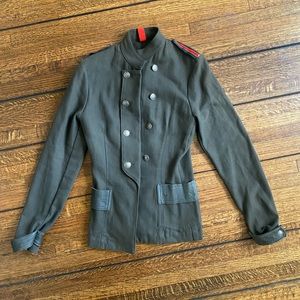 Elementi Moda military jacket made in Italy